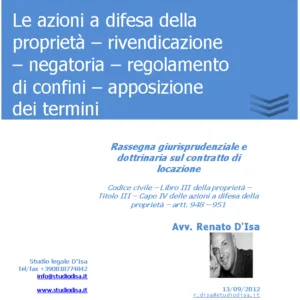 Corte di Cassazione, sezione II civile, sentenza 16 maggio 2016, n. 9959 Corte di Cassazione, sezione II civile, sentenza 16 maggio 2016, n. 9959