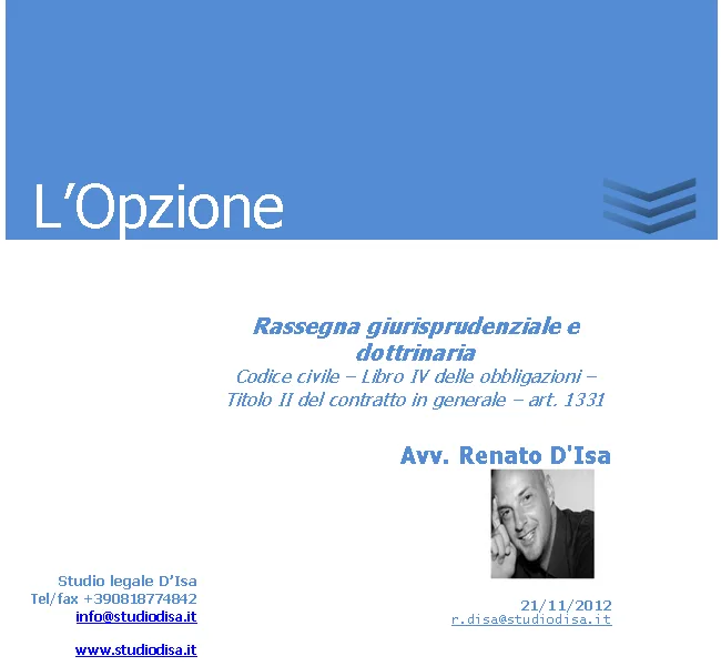 L'opzione