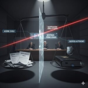 Giudizio civile sospeso solo per interferenza penale Giudizio civile sospeso solo per interferenza penale