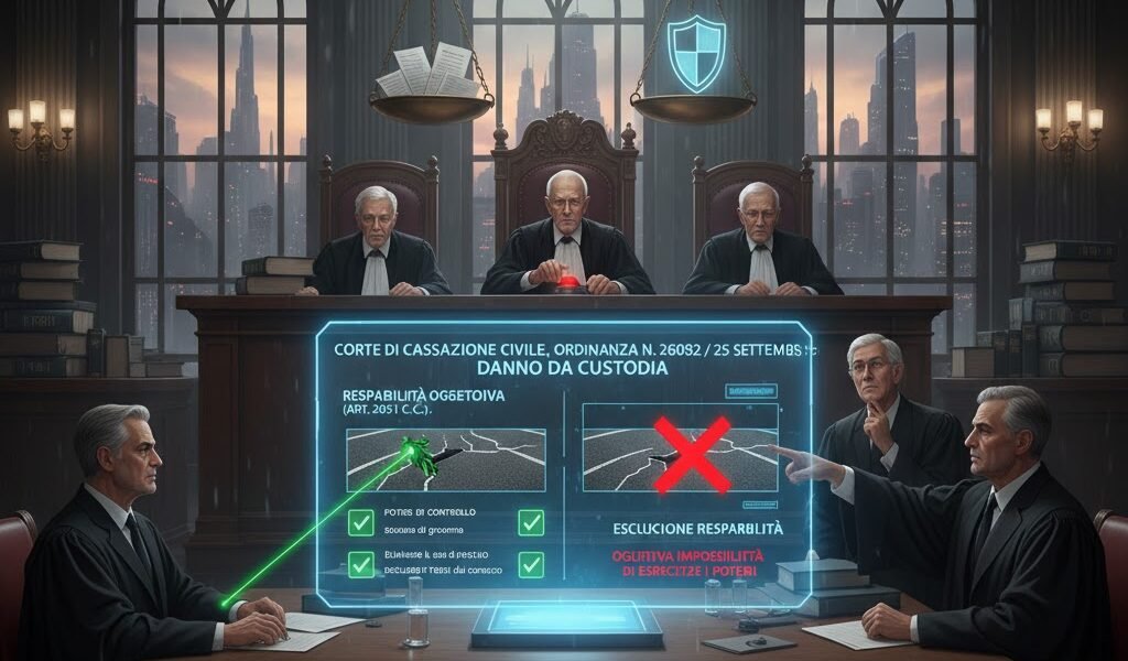 Strade responsabilità custode esclusa dall’impossibilità Strade responsabilità custode esclusa dall’impossibilità