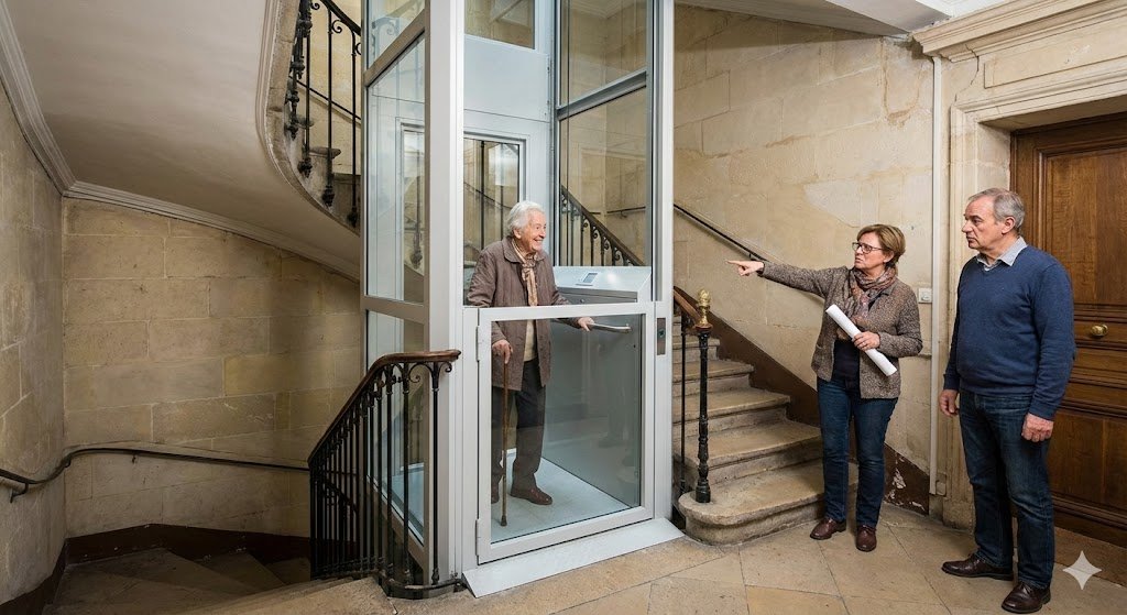 Mini ascensore in condominio senza autorizzazione