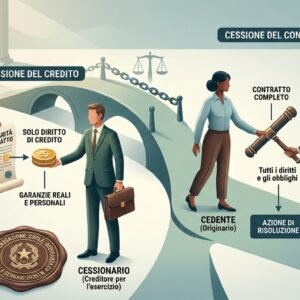 La distinzione tra cessione credito e cessione contratto