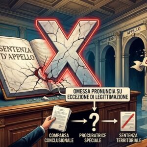 La nullità della sentenza per omessa pronuncia.