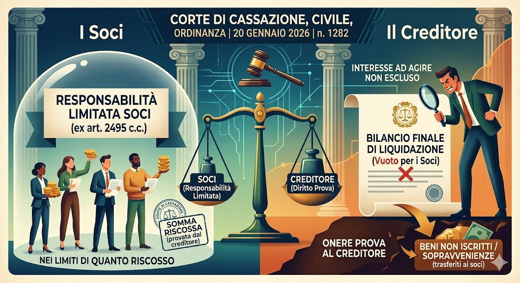Società estinta e Soci responsabili nei limiti del riscosso