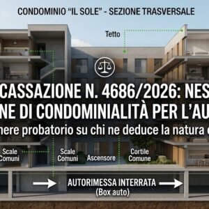 Autorimessa e nessuna presunzione di natura condominiale Autorimessa e nessuna presunzione di natura condominiale