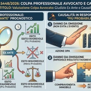 Avvocato: Giudizio prognostico ed omissione professionale Avvocato: Giudizio prognostico ed omissione professionale