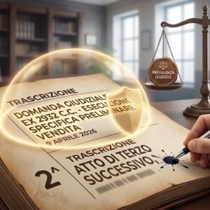 Preliminare trascritto prevale su atti successivi Preliminare trascritto prevale su atti successivi